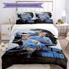 Haaland Customize Text Bedding Set Design for Decorate Room Machine Washable Bedroom Decor Perfect Gift for Women Men
