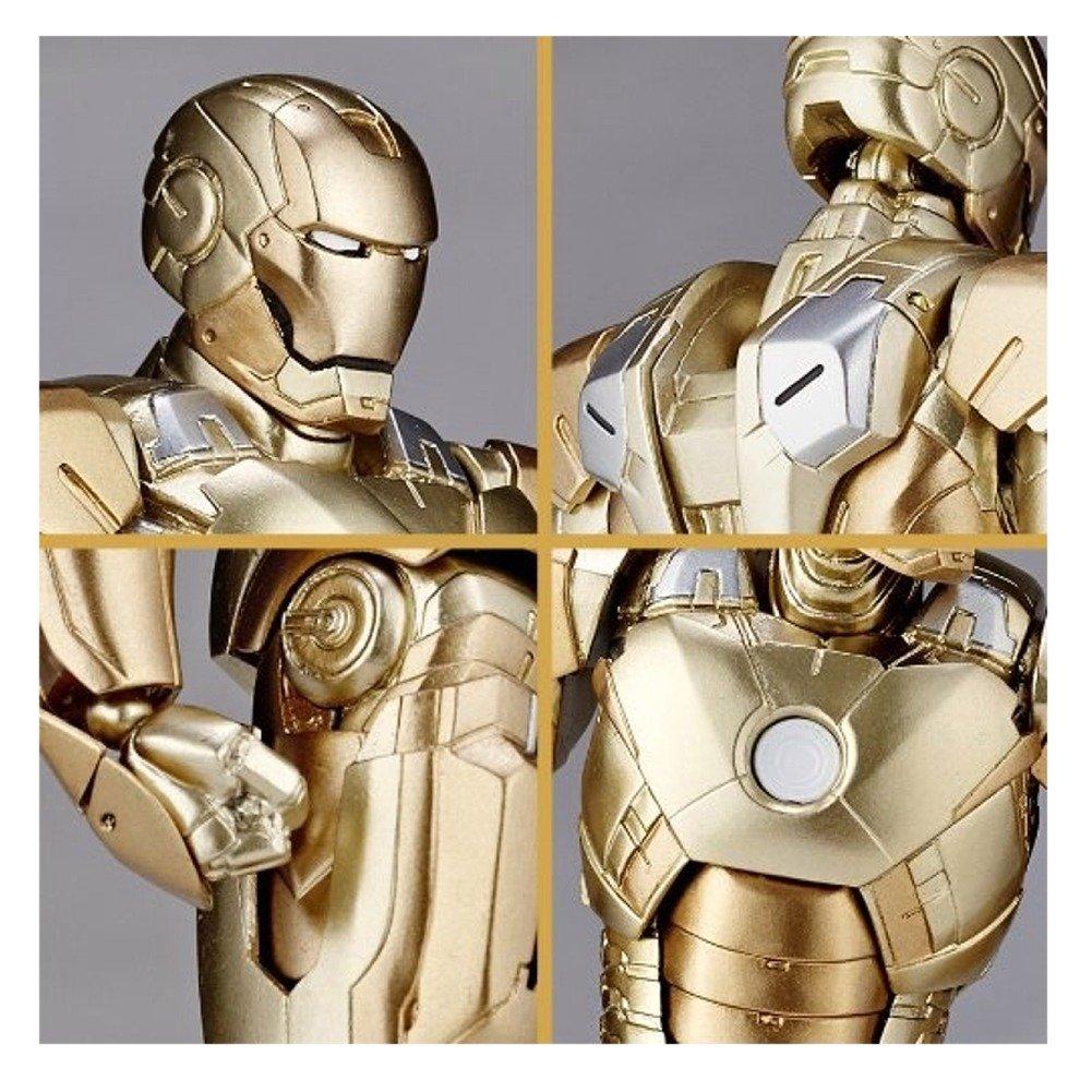 Special effects Revoltech 052 Iron Man 3 Iron Man Mark 21 painted action figure Non-scale ABS&PVC