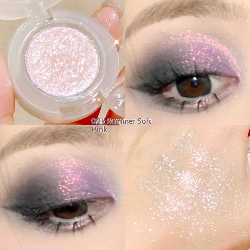 Xixi Bulb Plan Monochrome Eyeshadow Ins Earth Pearlescent Nude Makeup Beginner Lasting Affordable Non-smudging Eyeshadow