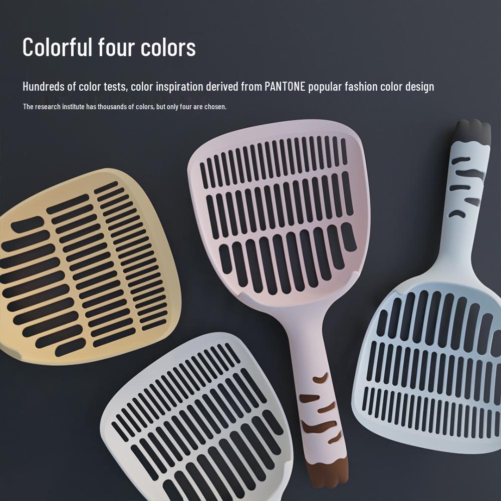 Extra-Large Thickened Cat Litter Scoop with Fine Holes for Tofu Sand