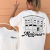 Off Campus Hannah Wells T-Shirt Malone's T-Shirt Briar University Hockey Romance T-Shirt Wome