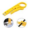 Mini Portable Wire Stripper Cutter, Impact Punch Down Tool, Network Line Knife ,Multi-Function Cable Peeler for Electrical DIY