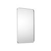 Square Wall Mounted Mirror 22" X 30" Mirror with Aluminium Alloy Frame