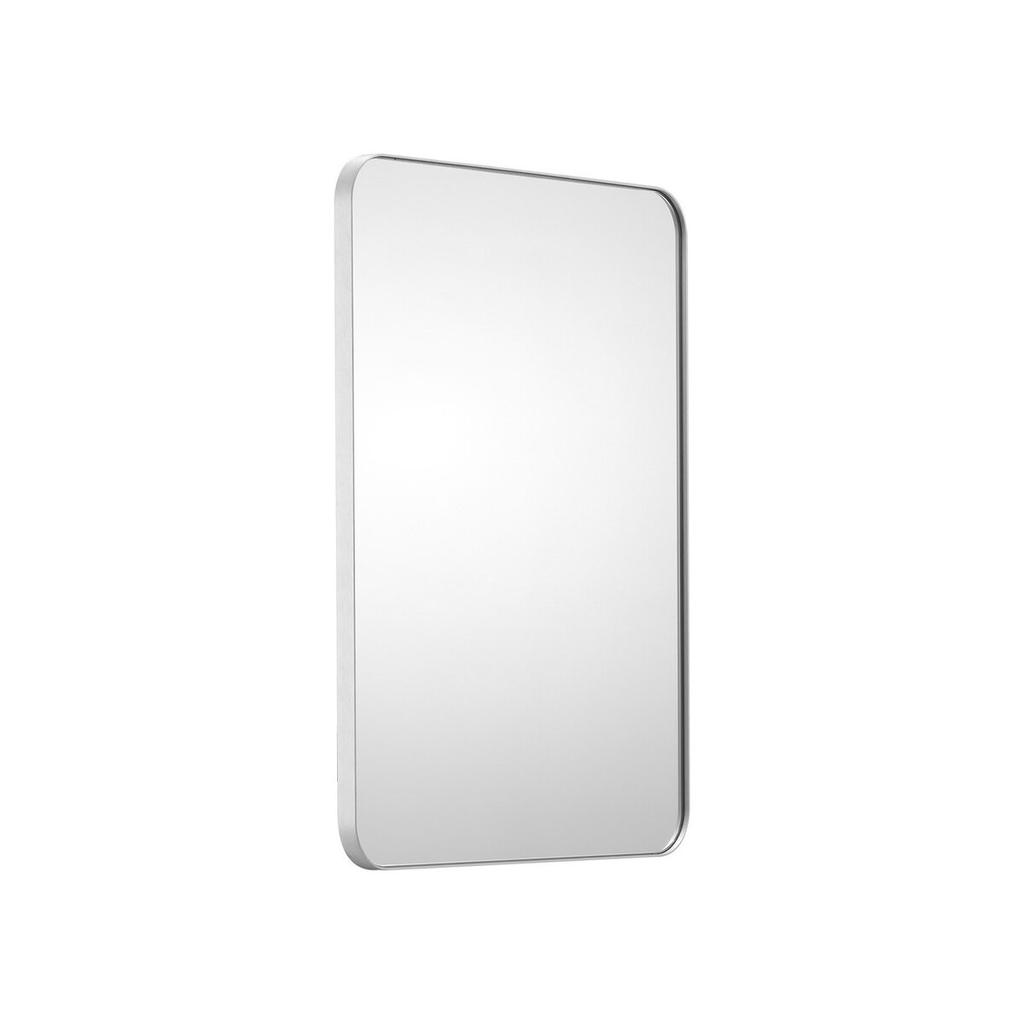 Square Wall Mounted Mirror 22" X 30" Mirror with Aluminium Alloy Frame