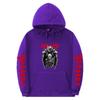 Berserk Anime Hooded Fleece Sweatshirt Men Unisex Streetwear Oversized Pullover Casual Sportswear