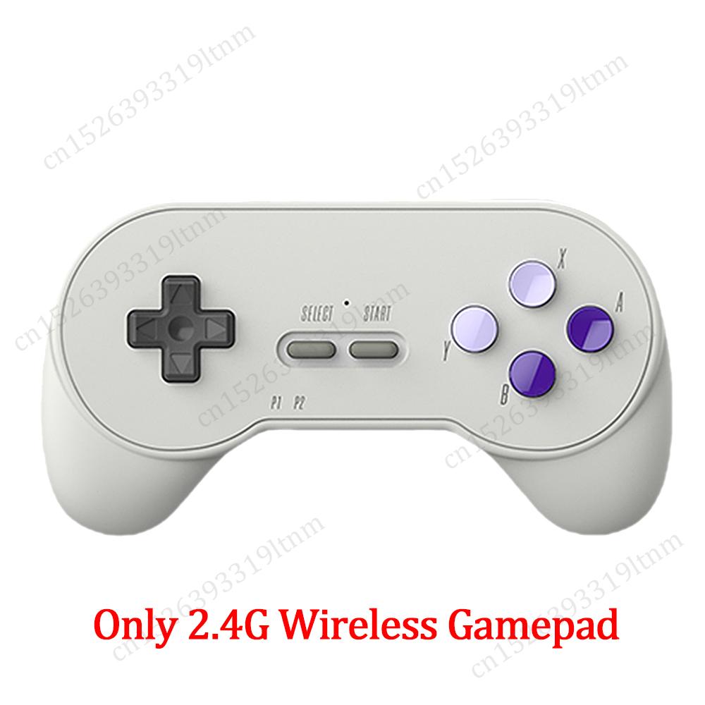 2/1PCS 2.4G Wireless Game Controller for DATA FROG SF2000 3.5” Retro Handheld Game Console Wireless Gamepad Gaming Accessories