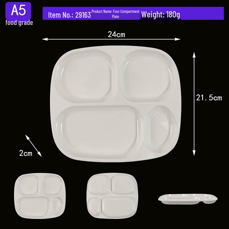 Jieyajie Round Ceramic Dinner Plate