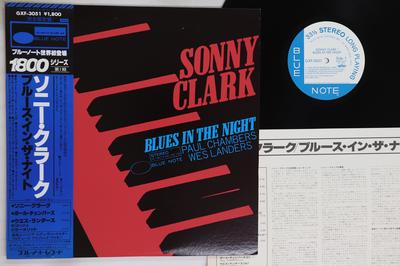 LP Deska SONNY CLARK - Blues In The Night GXF3051 BLUE NOTE 1979 Japonsko Obi Jazz Použitá
