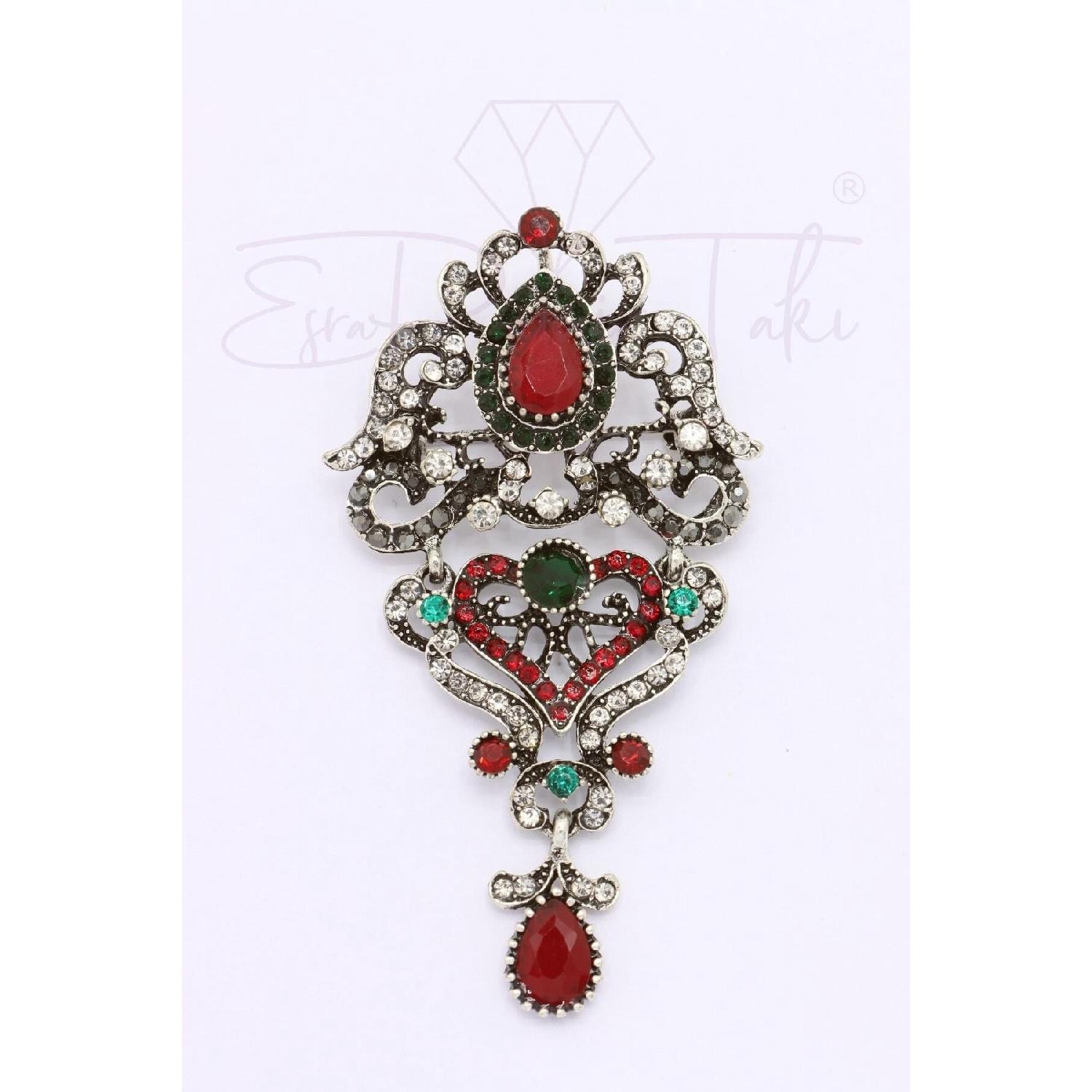 

Аутентичная брошь и кулон серии Ак-Дерун чистый