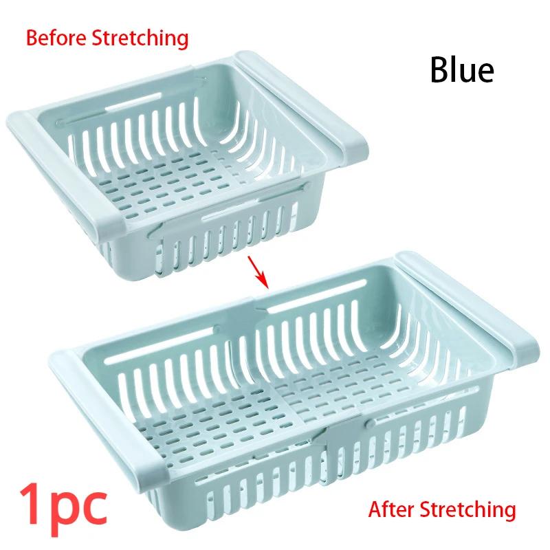 Organizér do lednice Úložná zásuvka Plastový úložný box Kontejner Police Ovoce Vejce Nádoba na potraviny Kuchyňské doplňky Organizér Box