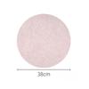 Creative Anti Slip Nordic Style PVC Leather Western Placemat Rectangle Square Insulated Table Mat Easy To Clean Bowl Cup Mat