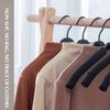 10pz Grucce in Spugna Antiscivolo per Negozio di Abbigliamento Grucce Espositori Rastrelliere Pieghevoli Flessibili Da Usare Per Appendere Pantaloni Giacca