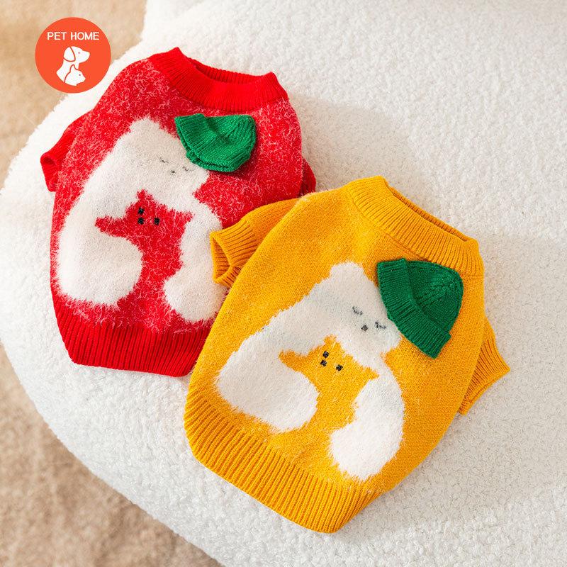 

Теплая одежда для домашних животных, милое пальто с принтом, рубашка, рубашка для маленьких и средних собак, кошек, Тедди, зимний наряд для французского бульдога, чихуахуа