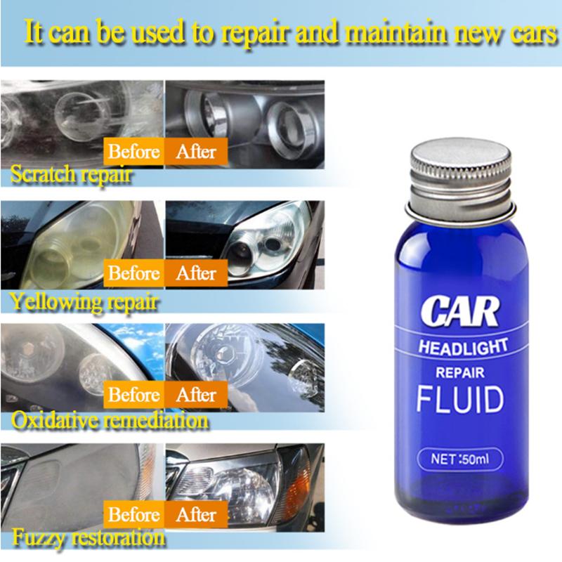 Buy Headlight Polishing Antiscratch Liquid Car Lens Cleaner at