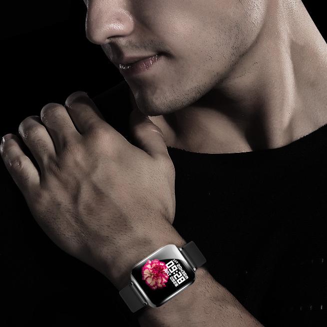 Buy B57 Smart Watches Waterproof Sports Fashion for Iphone Phone Smartwatch  Heart Rate Monitor Blood Pressure Functions For Women Men at affordable  prices — free shipping, real reviews with photos — Joom