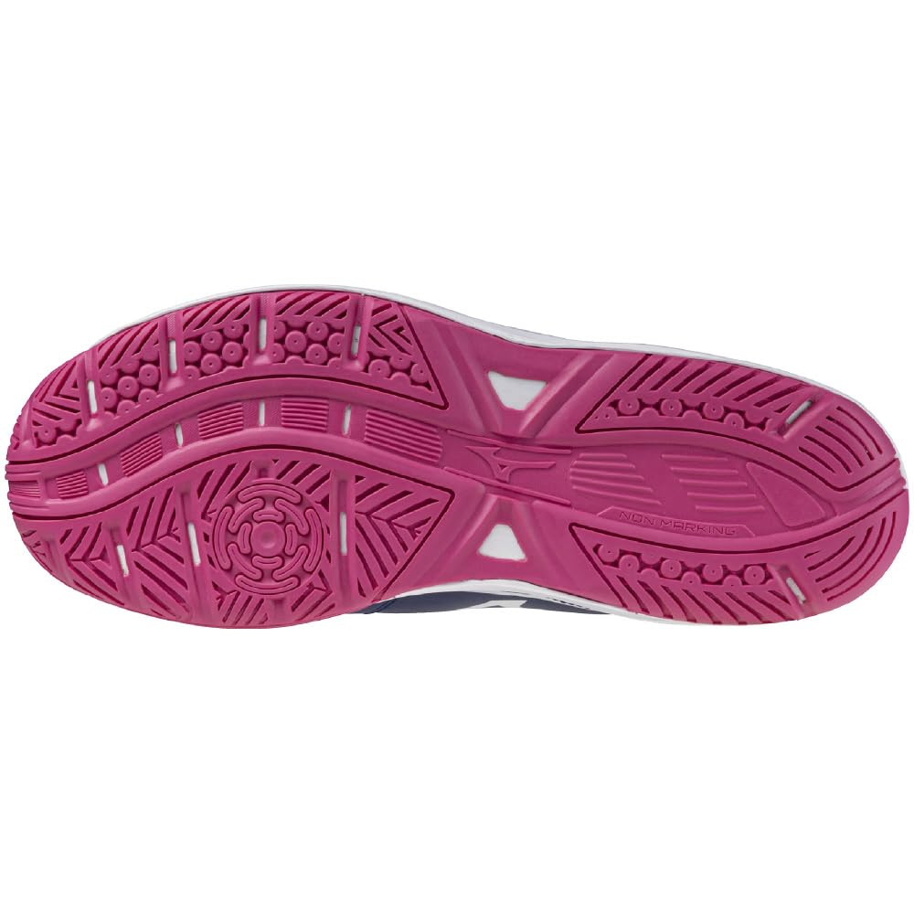 Badminton Shoes Sky Blaster 4 Gymnasium Lightweight Cushioning Entry Beginner Navy x White x Pink cm 3E [Mizuno] 18.0