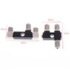 3 Channel Cnc Metal Connector For Hydraulic Cylinder Of 1/12 Rc Excavator Bulldozer Car Parts Accessories