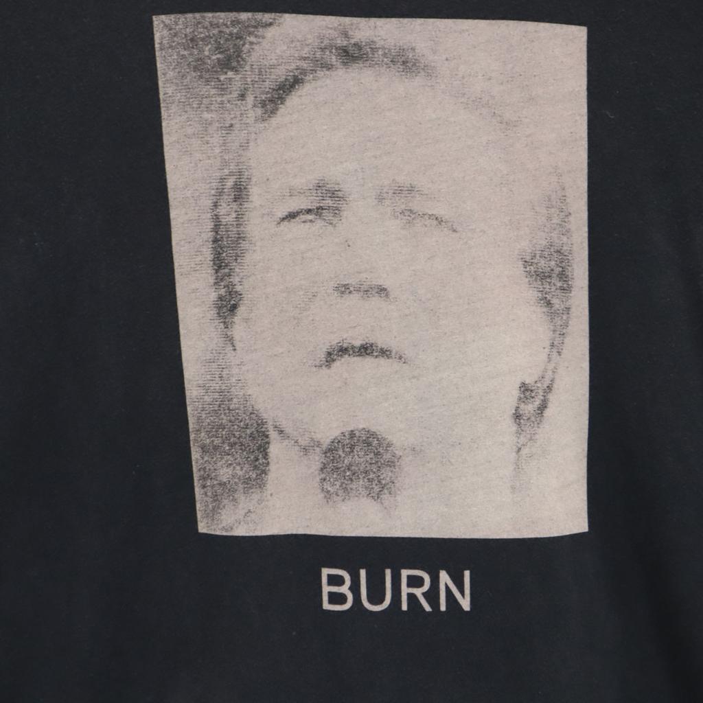 FUCKING AWESOME BURN Short Sleeve T-shirt L Black Men's Used