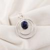 Sodalite Pendant Jewelry, 925 Solid Sterling Silver Jewelry, Handmade Beautiful Pendant For Wedding Gift