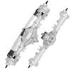 Front Rear Axle Assembly with Drive Shaft Upgrade Parts Fit for   SCX10 II 90046 90047