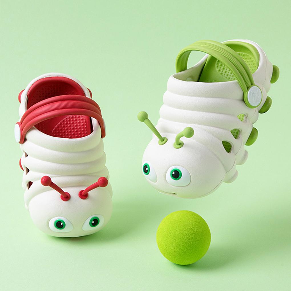 Cute Animal Shape Slippers Durable Clogs Adjustable Garden Toddler Cute Water Slide Toddler Water Slide Kids Clogs