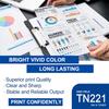 1 Pack TN221 Cyan Toner Cartridge High Yield Compatible TN221 Replacement for Brother HL-3140CW 3150CDN 3170CDW MFC-9130CW 9140CDN 9340CDW