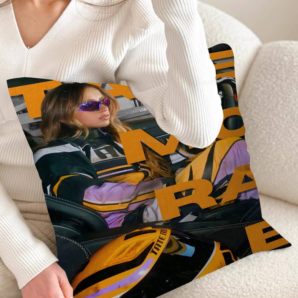 T-Tate M-McRaeS Singer Pillow Gift Home Office Decoration Bedroom Sofa Car Cushion Cover Case 45x45