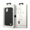 Etui do iPhone 14 Plus BMW Skórzane Czarne