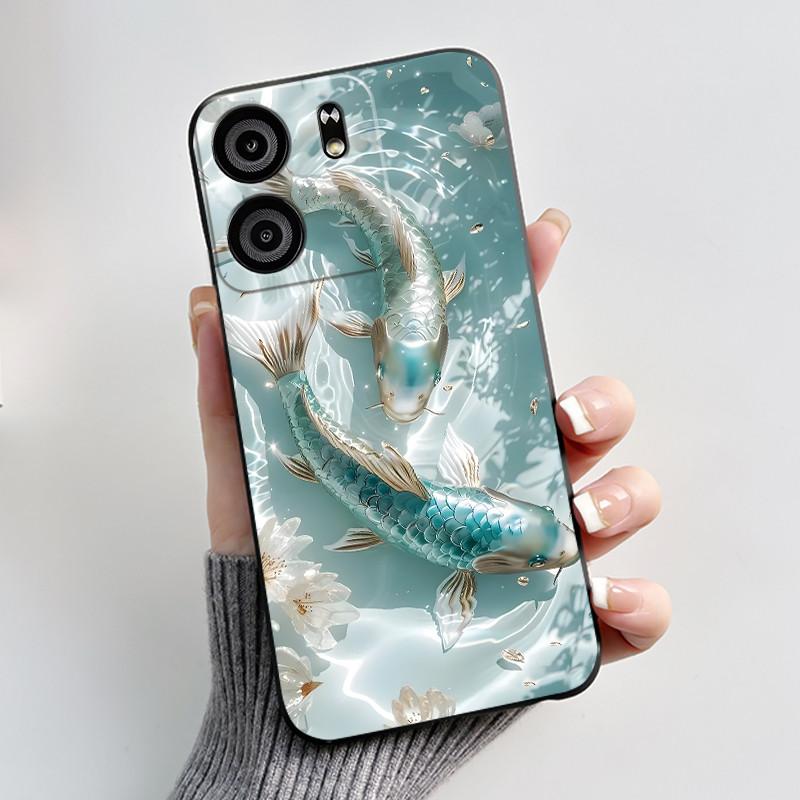 Case For BLU View 5 Phone Case Luxury Cute Love Rabbit Funny Pattern Cover Shell Black TPU Soft Silicone Protective Casing