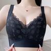 Anti Sagging Seamless Lingerie for Women Thin and Gathered Bra Without Steel Ring Plus Size Push Up Bra for Women