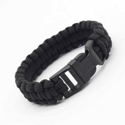 Sieben-Strang Survival Paracord-Armband: Outdoor Notfall Geflochtenes Armband