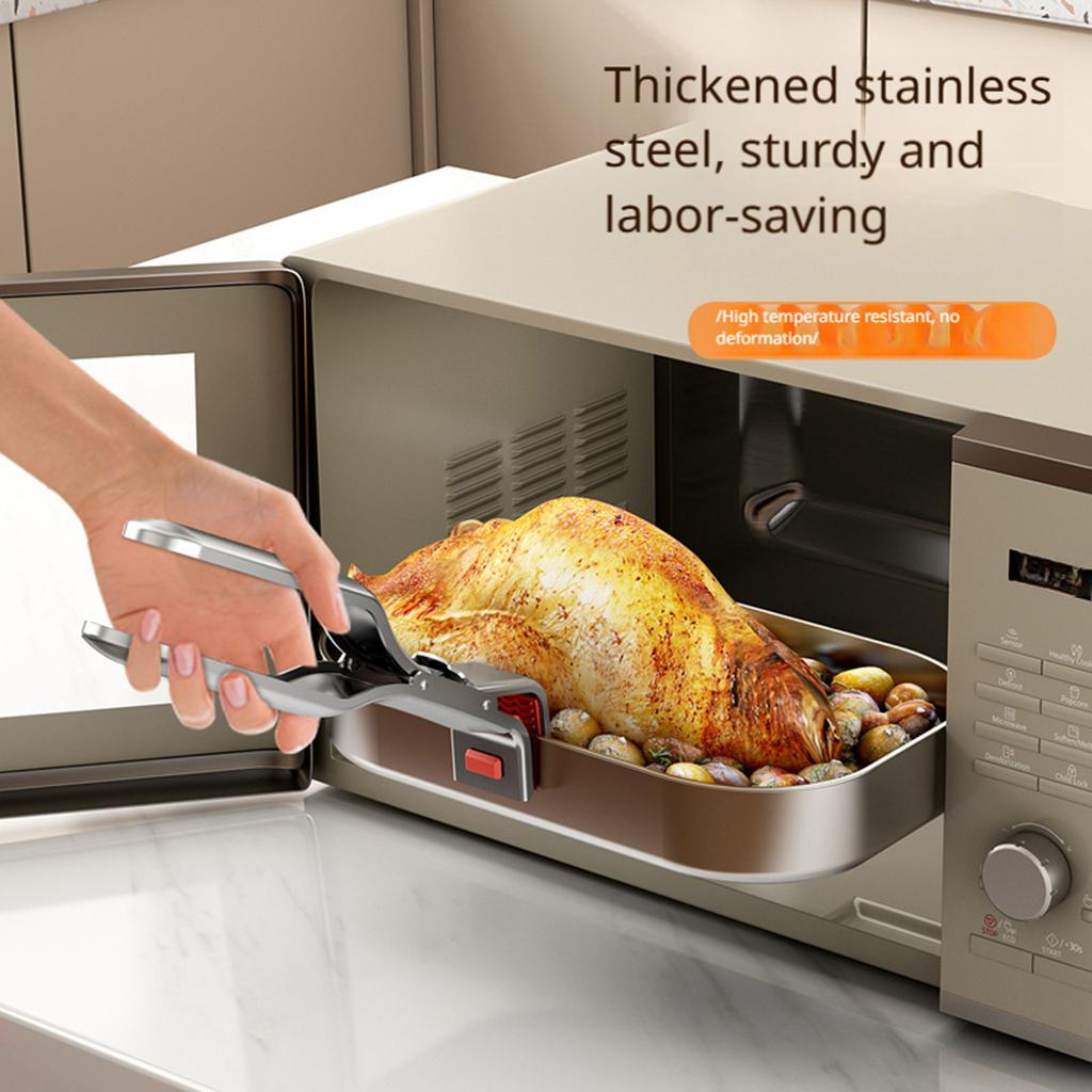 Stainless Steel Scald Clip, Pad, Scald Bowl And Rack, Bowl Clip, Divine Tool, Lifting Device, Cross Border Kitchen Utensils