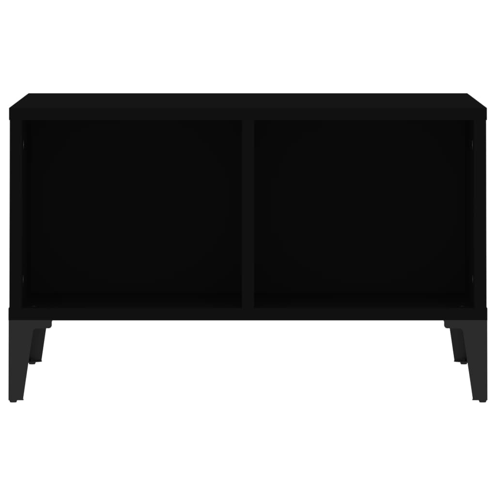 Coffee Table, Black, 60x50x36.5 Cm, Wood-based Material