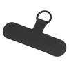 2PCS Phone Tether Tab Nylon Safety Lanyard Patch Phone Strap Replacement Part for Most Cell Phone Case Black