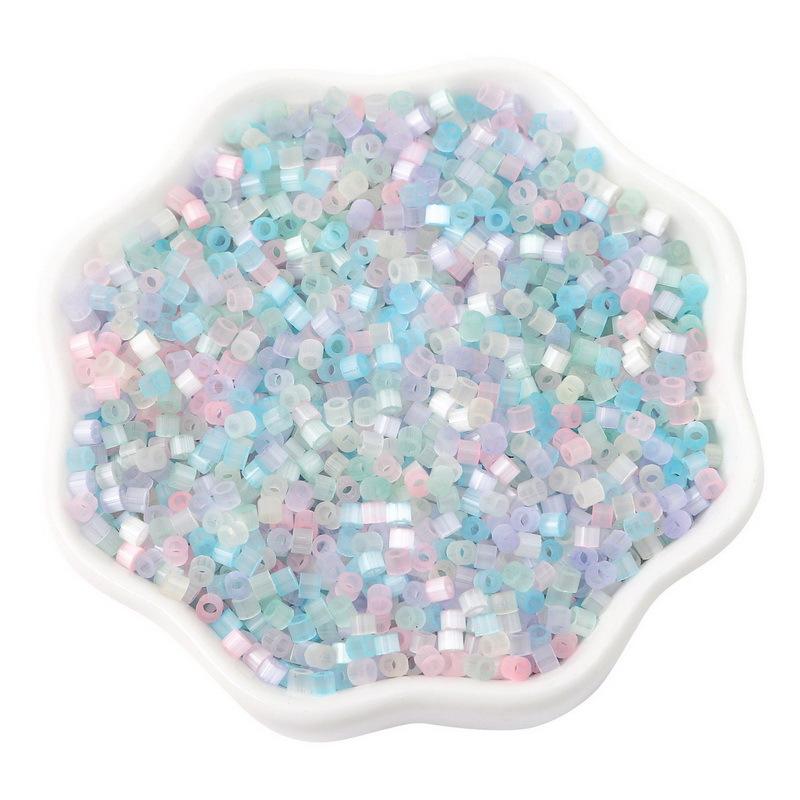 2.5mm Cat's Eye Silk Antique Glass Rice Beads Loose Beads Handmade Diy Beading Accessories Bracelet Necklace Beads for Jewelry Making