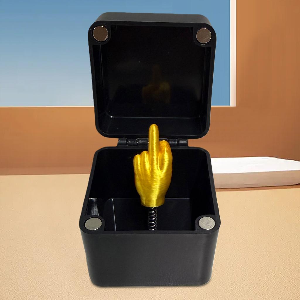 Middle Finger In A Box Annoying Gift Box Middle Finger Surprise Box Christmas Fun Prank Gift