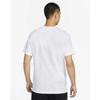 Nike Barcelona Crest Print Short Sleeve Football Shirt Men Tops White FD3066-100