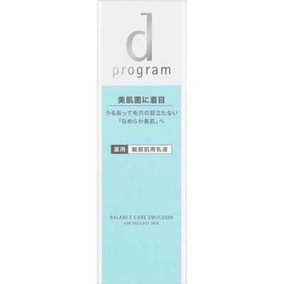 D Program Balance Care Emulsion MB 100ml (Quasi-drug) Milky Lotion After Applying Lotion, Dispense One Dispenserful Onto Palm O