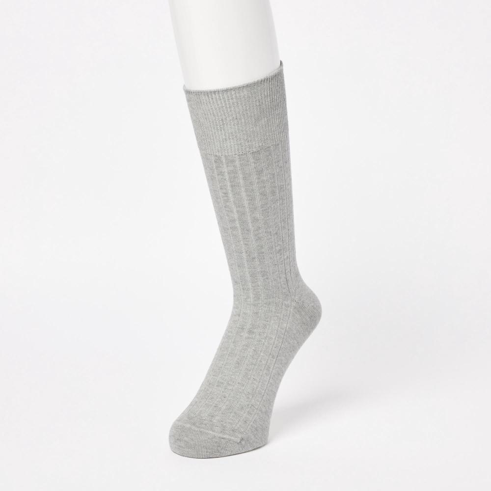 Uniqlo Japan Supima Cotton Wide Rib Socks
