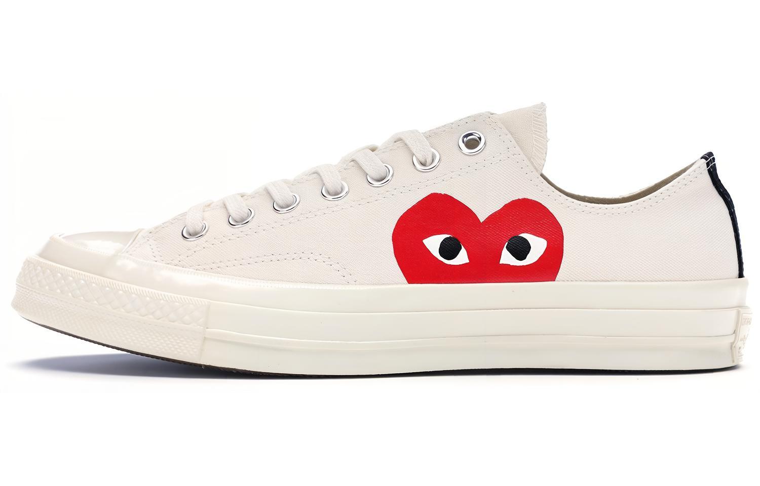 Кеды Chuck 70 Comme des Garçons Play x Chuck 70 Converse Низкие Milk 150207C 42.5