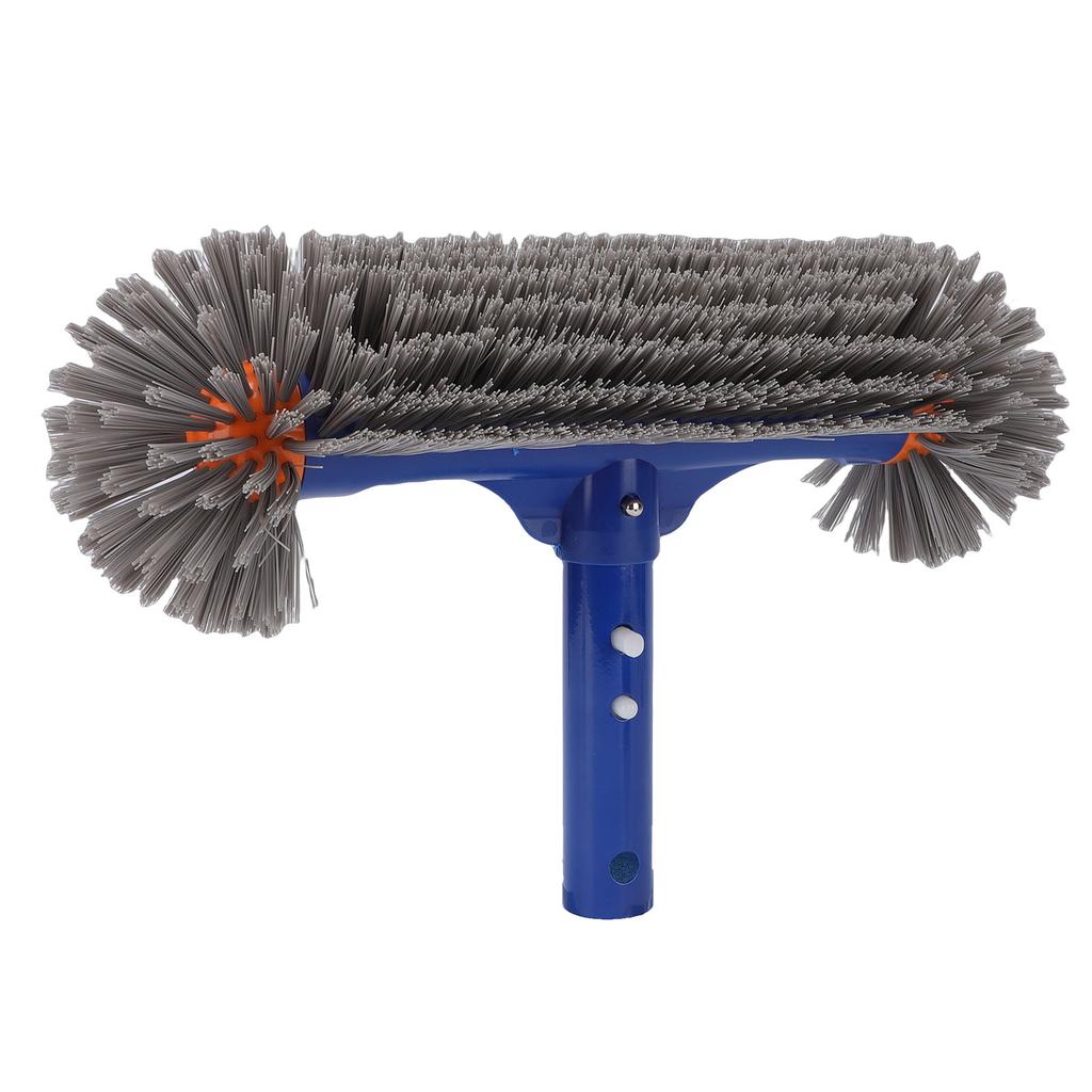 Pool Scrub Brush Head Detachable Cleaning Brush Scratch Proof Rounded High Density for Pool Tiles Bathroom Floors