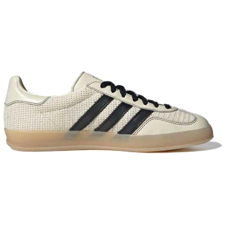Adidas Originale Gazelle Indoor Bequeme Mode Langlebige Low-Top-Sneaker Unisex-Sneaker Weiß JQ7083