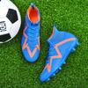 Outdoor Sports Training Shoes Plus Size 35-47 FG/TF Men's Outsole Football Shoes Men's High Top Football Boots Breathable