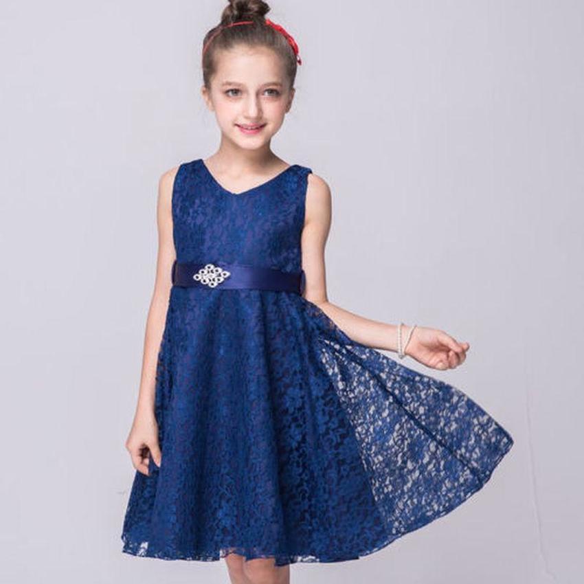 Baby Girls Vestido de princesa sin mangas Fiesta de noche Vestido de color  sólido Vestidos formales de graduación Vestidos formales comprar a buen  precio — entrega gratuita, reseñas reales con fotos — Joom