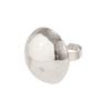 Fashion Summer Wide Geometric Resin White Beige Bangles Irregular Chunky Bracelets Bangle Jewelry Gift for Women Girls