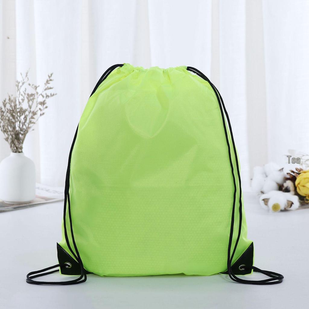 Custom Double Shoulder Polyester Drawstring Backpack for Events or Marathon