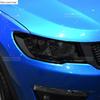 Für JEEP Compass 2017-2020 Auto-Scheinwerfer Schwarz TPU Schutzabdeckungsfolie Frontlicht Farbwechsel-Aufkleber Zubehör