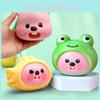 Brinquedo Squeeze Loopy Coreano de Rebound Lento Decoração de Castor Divertida