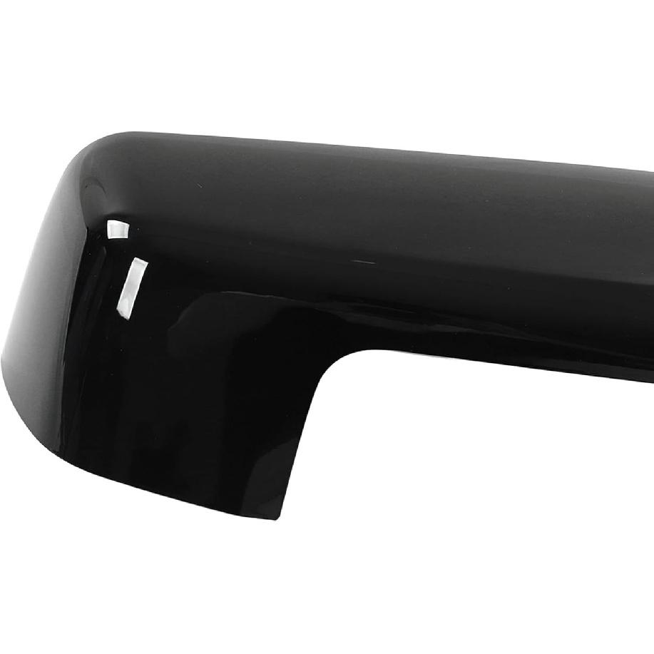 Cubierta Exterior Superior de Espejo Retrovisor Lateral Izquierdo Derecho para 1500 2019-2022 (Negro brillante)