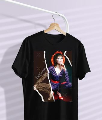 Pat Benatar Poster Signed Men  Black Cotton Tee - Free Shipping Unisex T-Shirt